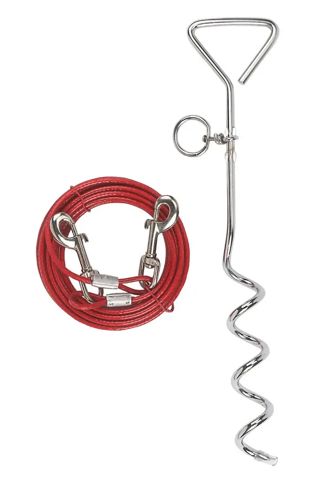 ⁨KERBL Spiral with inrun cable up to 30kg 6m [83543]⁩ at Wasserman.eu