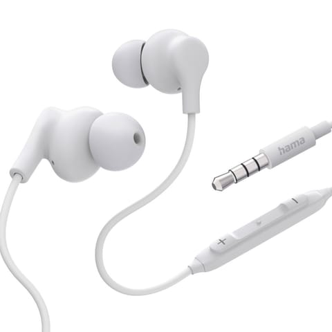 ⁨In-ear headphones Popply white⁩ at Wasserman.eu