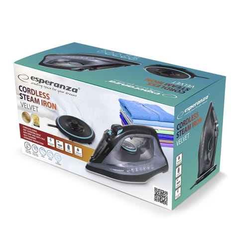 ⁨Cordless steam iron Velvet Ceramic 2600W⁩ at Wasserman.eu