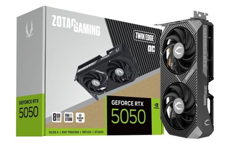 ⁨Graphics card GeForce RTX 5050 TWIN EDGE OC 8GB GDDR6 128bit 3DP/HDMI⁩ at Wasserman.eu