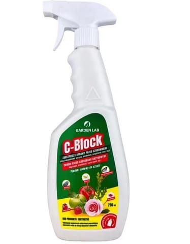 ⁨NATURALNY ŚRODEK NA INSEKTY I CHOROBY GRZYBOWE C- BLOCK750ML⁩ w sklepie Wasserman.eu