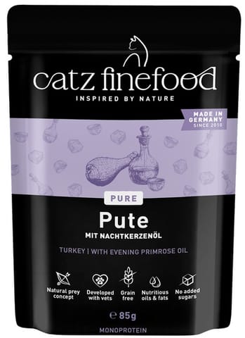 ⁨Catz Finefood Purrrr N.117 Turkey sachet 85g⁩ at Wasserman.eu