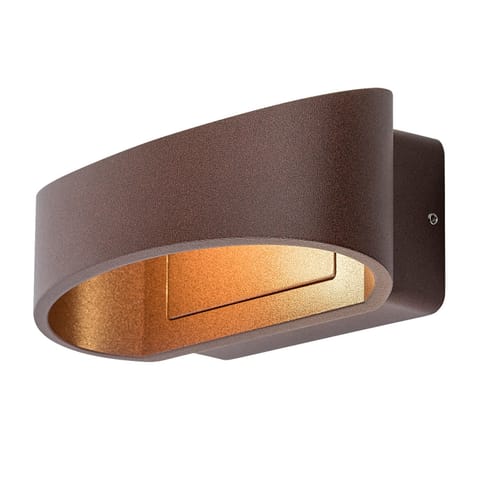 ⁨Lampa Gerla brązowa LED 9W IP54 3000 K, 77180⁩ w sklepie Wasserman.eu