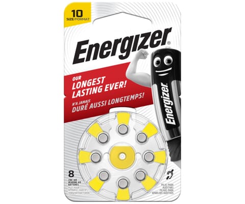 ⁨BATERIA CYNKOWO-POWIETRZNA DO APARATÓW SŁUCHOWYCH BAT-AZ-10/E*P8 ENERGIZER⁩ w sklepie Wasserman.eu