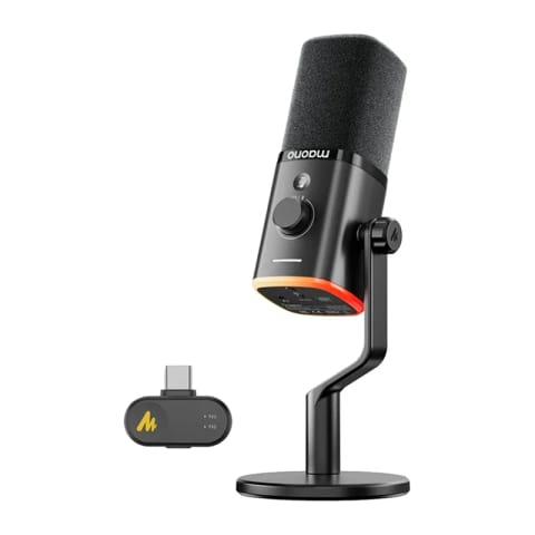 ⁨Mikrofon dynamiczny MAONO PD100W (czarny)⁩ w sklepie Wasserman.eu