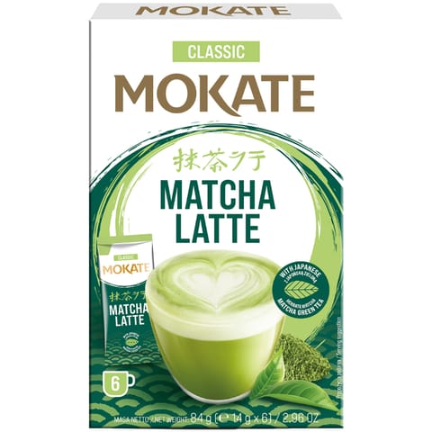 ⁨Mokate Matcha Latte Classic 84g (6x14g)⁩ w sklepie Wasserman.eu