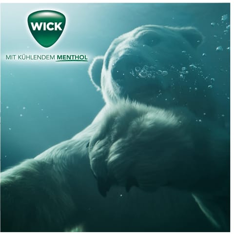 ⁨Wick Atemfrei Eukaliptusowy Olejek z Chłodzącym Mentolem Pastylki bez Cukru 72 g⁩ w sklepie Wasserman.eu