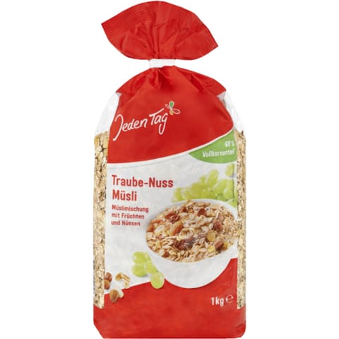 ⁨Jeden Tag Musli Orzechowe 1 kg⁩ w sklepie Wasserman.eu