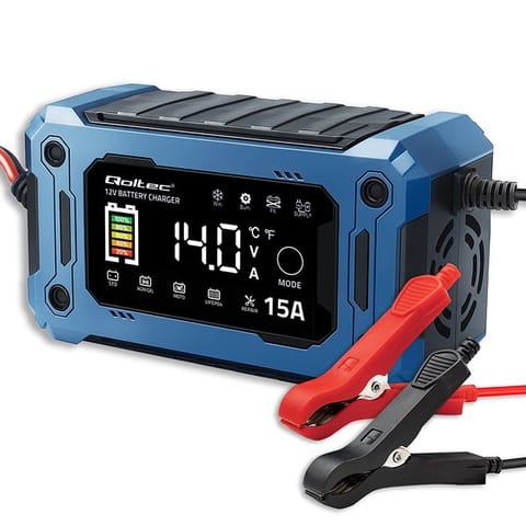⁨Charger 12V 15A for AGM GEL LiFePO4 LCD⁩ at Wasserman.eu