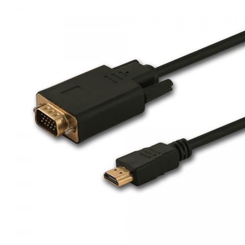 ⁨Adapter HDMI CL-197 HDMI(M)-VGA(M) 1,8m⁩ at Wasserman.eu