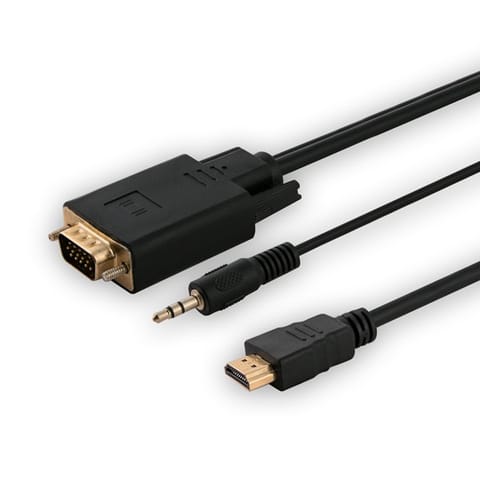 ⁨Cable HDMI CL-198 HDMI(M)-VGA(M) audio1,8⁩ at Wasserman.eu