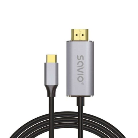 ⁨Cable USB-C-HDMI CL-199 2m SAVIO⁩ at Wasserman.eu