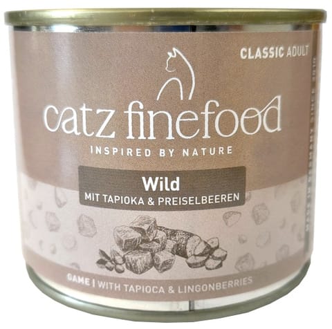 ⁨Catz Finefood Classic N.09 Venison can 200g⁩ at Wasserman.eu