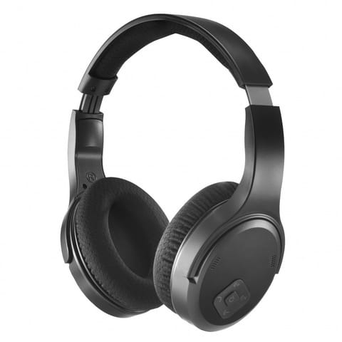 ⁨wireless TV over ear headphones black⁩ at Wasserman.eu