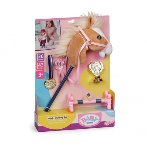⁨Baby Born Hobby Horsing set 43cm and 36cm⁩ at Wasserman.eu