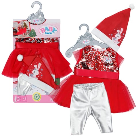 ⁨Xmas Dress Baby Born 43 cm⁩ at Wasserman.eu