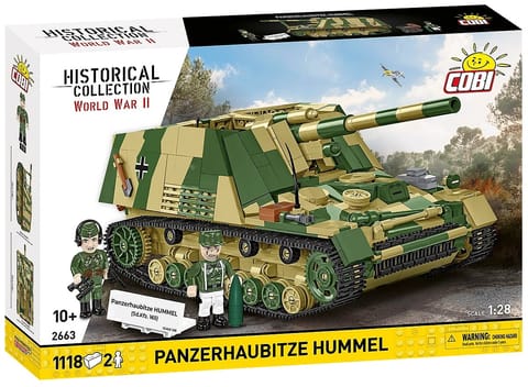 ⁨Blocks Panzehaubitze Hummel 1118 pieces⁩ at Wasserman.eu