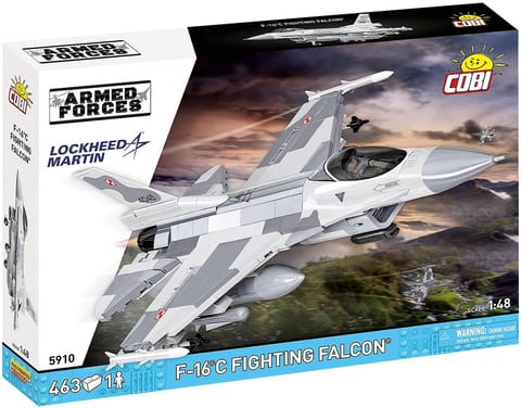 ⁨Blocks F-16C Fighting Falcon 463 pieces⁩ at Wasserman.eu
