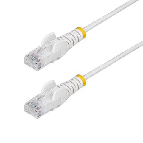 ⁨StarTech.com 5M White Slim Cat6 Ethernet⁩ w sklepie Wasserman.eu