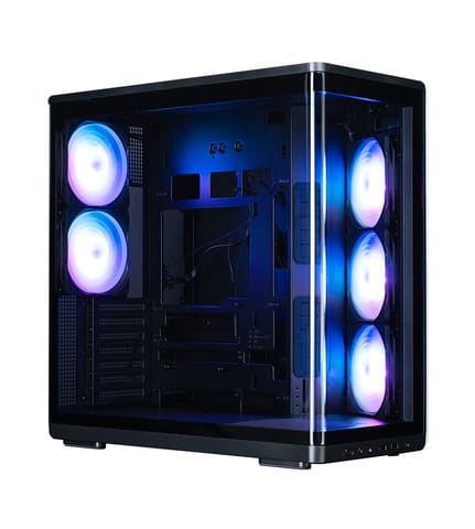 ⁨PC case P60 Mid-Tower 5x ARGB fans black⁩ at Wasserman.eu