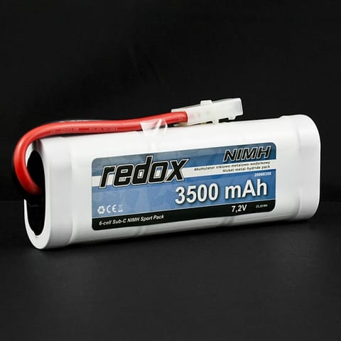 ⁨Redox 3500 mAh 7,2V - Pakiet NiMH⁩ w sklepie Wasserman.eu