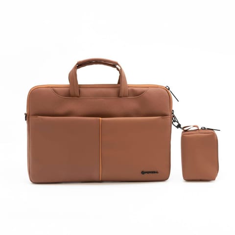 ⁨TORBA NA LAPTOP 15,6" Forcell F-Protect URBAN STYLE brązowa⁩ w sklepie Wasserman.eu