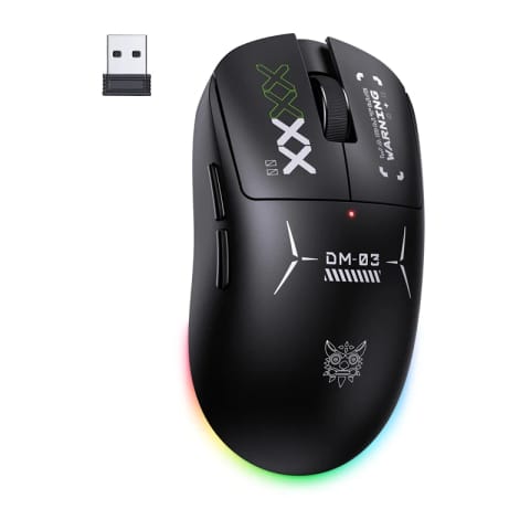 ⁨Mysz gamingowa ONIKUMA DM03 RGB (czarna)⁩ w sklepie Wasserman.eu