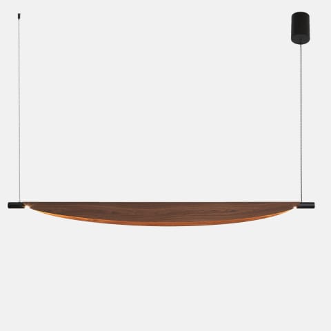 ⁨Lampa wisząca Nakama No.2 100 Japandi (Barwa światła delikatnie ciepła, Kolor Drewno, Możliwość ściemniania nie)⁩ w sklepie Wasserman.eu