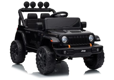 ⁨Pojazd Na Akumulator Jeep Rubicon DK-JWR558 24V Czarny⁩ w sklepie Wasserman.eu