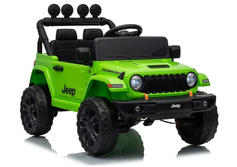 ⁨Pojazd Na Akumulator Jeep Rubicon DK-JWR558 24V Zielony⁩ w sklepie Wasserman.eu