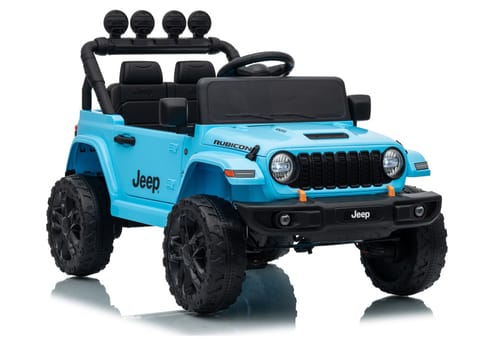 ⁨Pojazd Na Akumulator Jeep Rubicon DK-JWR558 24V Jasno-Niebieski⁩ w sklepie Wasserman.eu