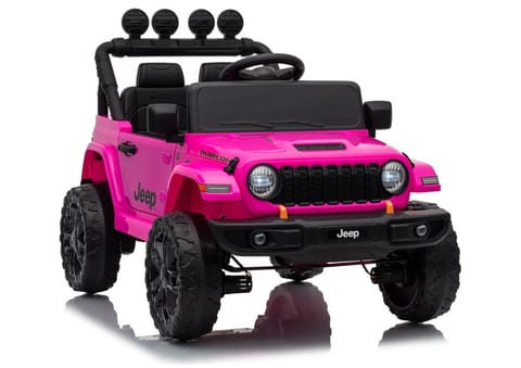 ⁨Pojazd Na Akumulator Jeep Rubicon DK-JWR558 24V Różowy⁩ w sklepie Wasserman.eu