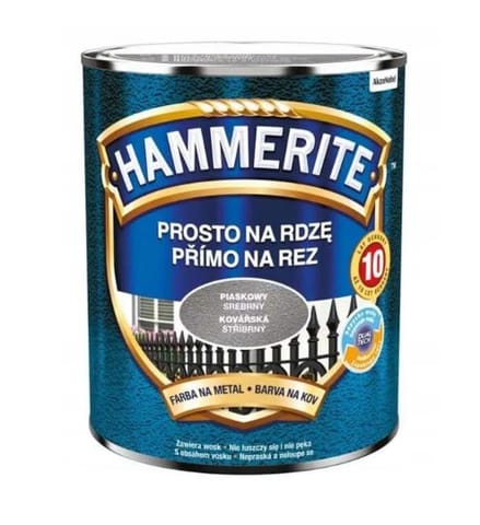 ⁨EMALIA HAMMERITE SREBRNY PIASKOWY 0,7L⁩ w sklepie Wasserman.eu