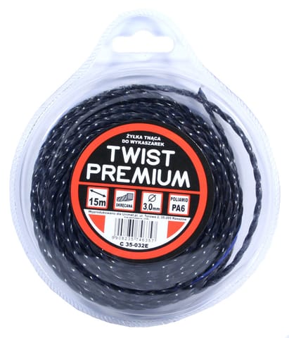 ⁨ŻYŁKA DO WYKASZARKI TWIST PREMIUM 2,0MM 15M⁩ w sklepie Wasserman.eu
