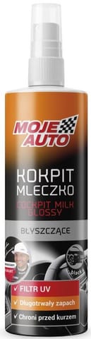 ⁨MLECZKO DO KOKPITU BŁYSK-BLACK 300ML⁩ w sklepie Wasserman.eu