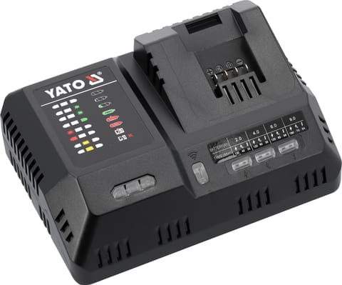 ⁨INTELIGENTNA SZYBKA ŁADOWARKA 18V 12A⁩ w sklepie Wasserman.eu