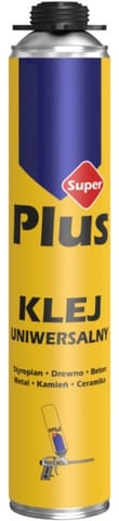 ⁨PIANOKLEJ UNIWERSALNY PISTOLETOWY SUPERPLUS 650ML⁩ w sklepie Wasserman.eu