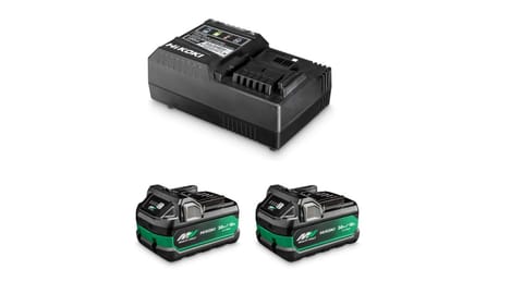⁨ZESTAW AKU. MULTIVOLT 36V/18V(2.5AH/5.0AH) 2 SZT + ŁADOWARKA⁩ w sklepie Wasserman.eu