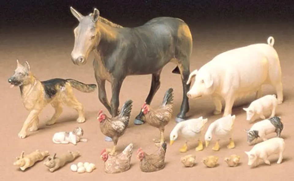 ⁨Plastic model Livestock Set⁩ at Wasserman.eu
