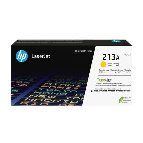 ⁨HP oryginalny toner W2132A, HP 213A, yellow, 3000s⁩ w sklepie Wasserman.eu