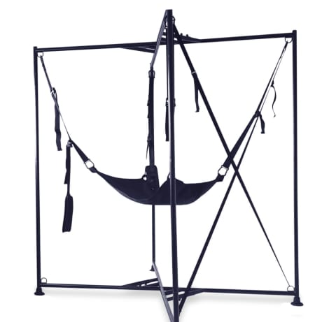 ⁨Stelaż z hamakiem erotycznym Sling Stand Kit incl. Sling Brutus⁩ w sklepie Wasserman.eu