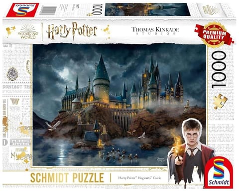 ⁨Puzzle 1000 Thomas Kinkade Harry Potter: Hogwart⁩ w sklepie Wasserman.eu