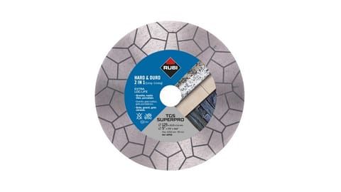 ⁨RUBI DIAMOND BLADE TGS 125 SUPERPRO FOR CUTTING AND GRINDING 2in1⁩ at Wasserman.eu