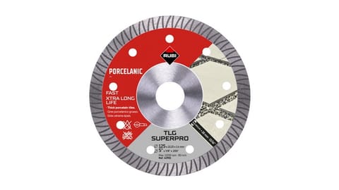 ⁨RUBI TLG 125 SUPERPRO DIAMOND BLADE FOR CERAMICS AND STONES⁩ at Wasserman.eu