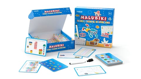 ⁨MALUBIKI 4+ ŁĄCZĘ KREŚLĘ OBSER⁩ w sklepie Wasserman.eu