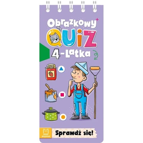 ⁨OBRAZKOWY QUIZ 4-LATKA⁩ w sklepie Wasserman.eu