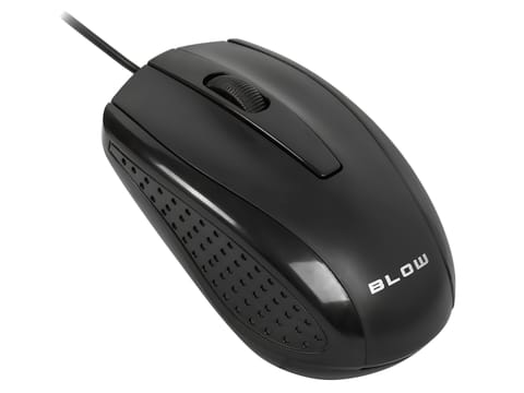 ⁨Mysz optyczna BLOW MP-10 USB czarna⁩ w sklepie Wasserman.eu
