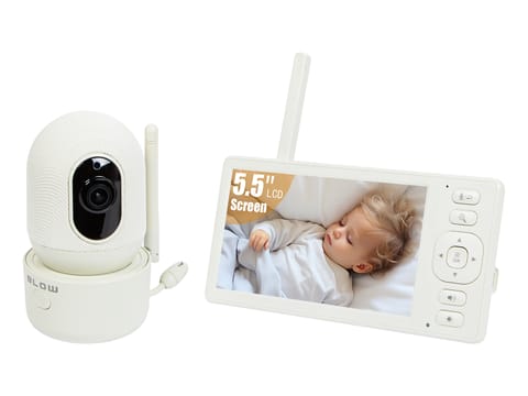 ⁨Niania elektroniczna BLOW z monitorem 5,5" LCD WiFi⁩ w sklepie Wasserman.eu