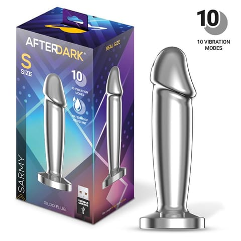 ⁨Sarmy Anal Plug with Vibration Magnetic USB Size S⁩ w sklepie Wasserman.eu