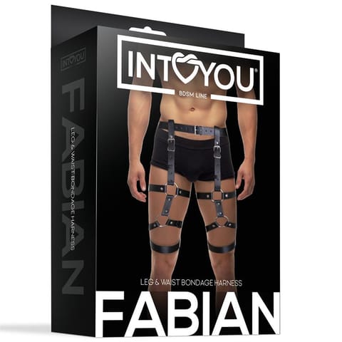 ⁨Fabian Leg and Waist Bondage Harness Adjustable⁩ w sklepie Wasserman.eu